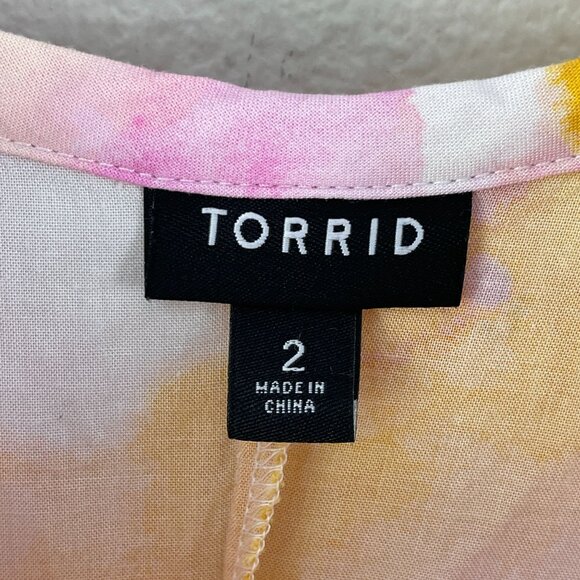Torrid Multicolor Maxi Dress - Picture 4 of 12